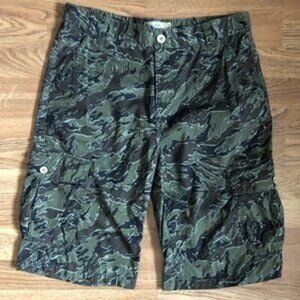 Lucky Brand sz 18 Kids Camo Cargo Shorts
